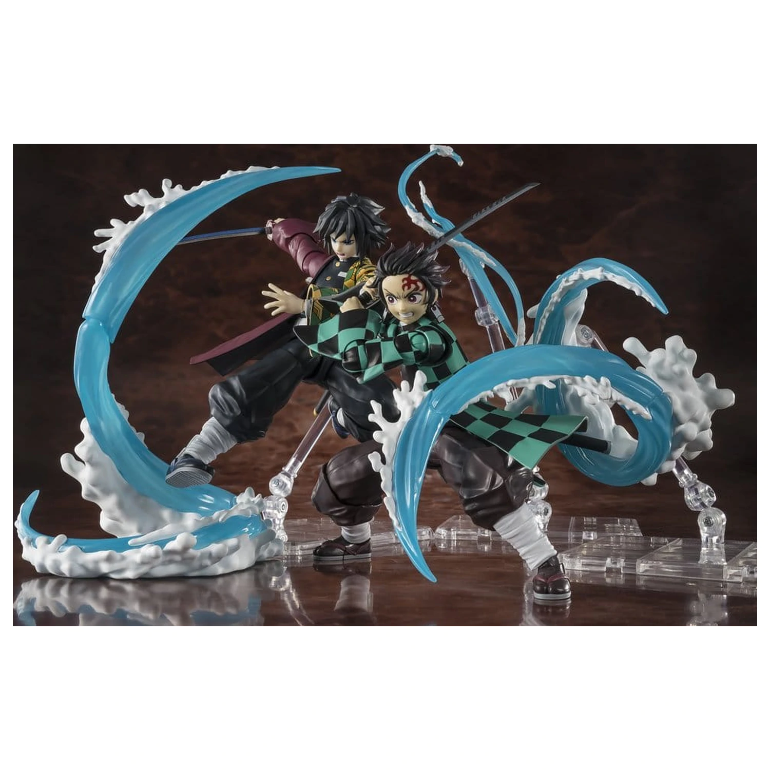 Demon Slayer: Kimetsu no Yaiba S.H. Figuarts Tanjiro Kamado & Giyu Tomioka Water Breathing Option Parts Set kiegészítő csomag  termékfotó