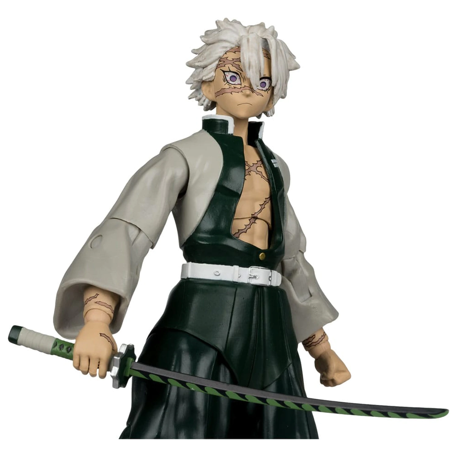 Demon Slayer: Kimetsu no Yaiba Sanemi Shinazugawa akciófigura 17 cm termékfotó