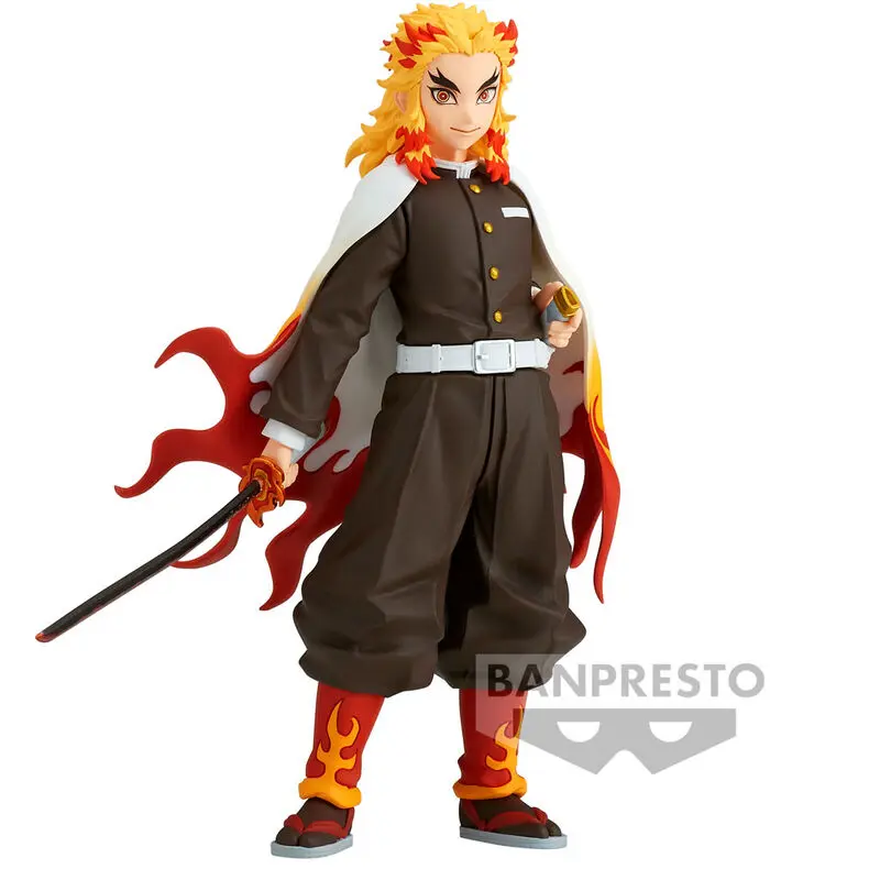 Demon Slayer Kimetsu no Yaiba Kyojuro Rengoku figura 17cm termékfotó