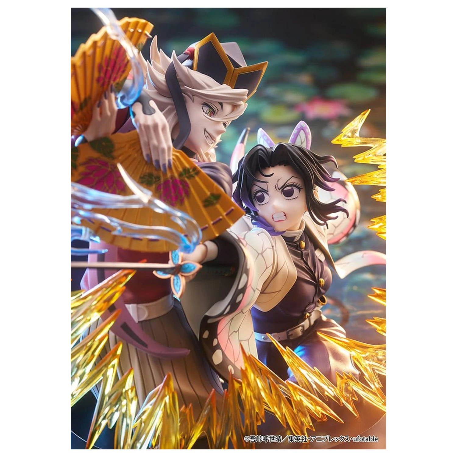 Demon Slayer: Kimetsu no Yaiba Shinobu Kocho & Doma 2 db-os PVC figura csomag 18 cm termékfotó