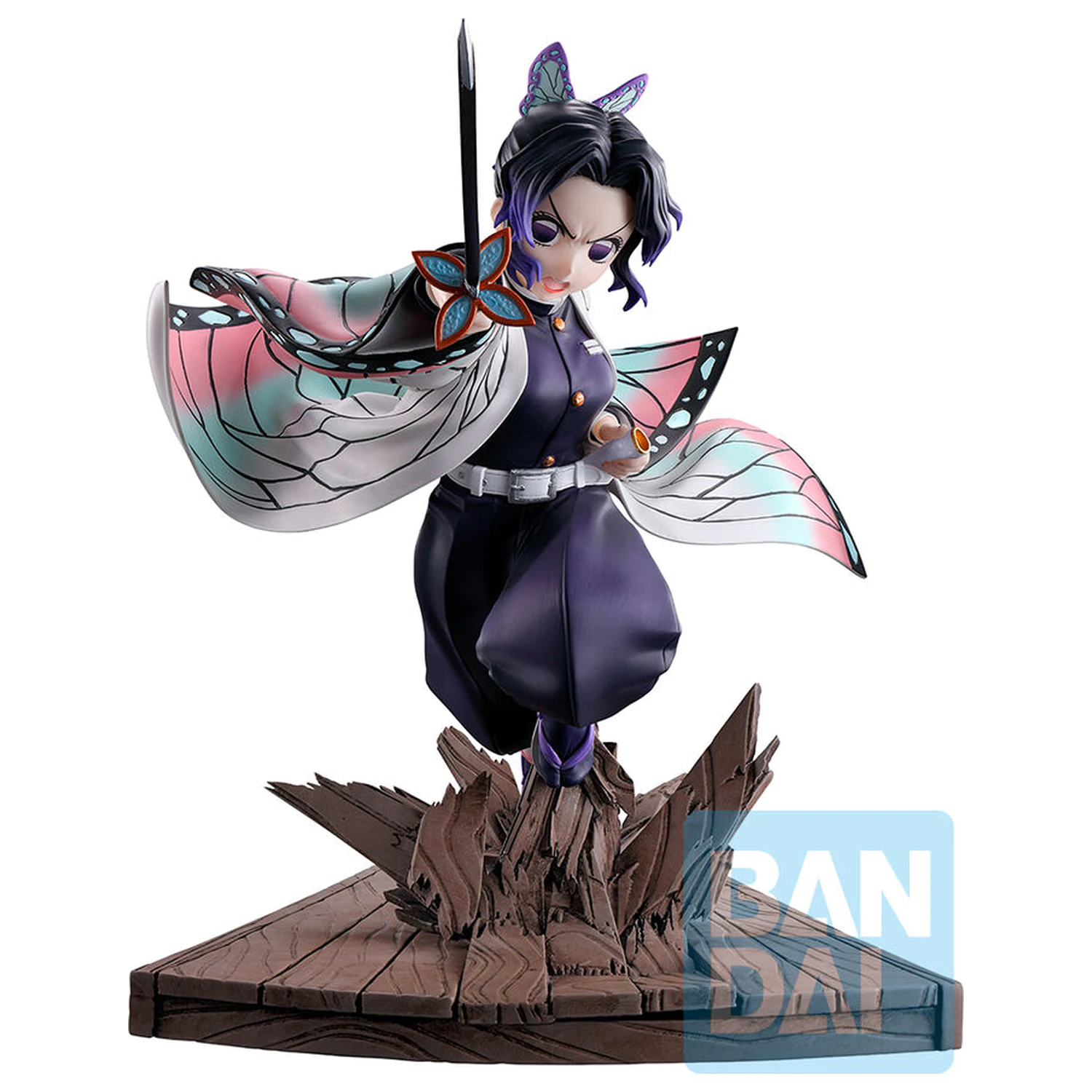Demon Slayer Kimetsu no Yaiba Shinobu Kocho Ichibansho figura 13cm termékfotó