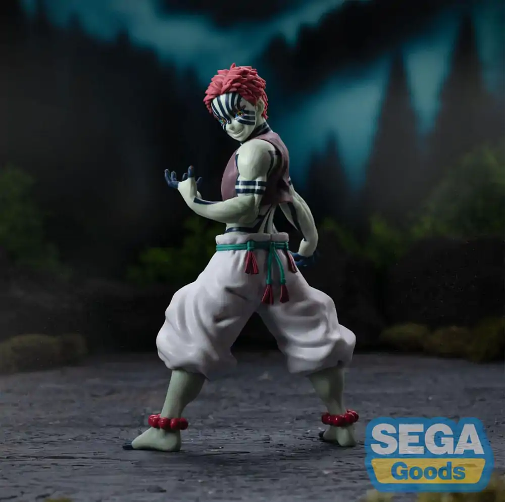 Demon Slayer: Kimetsu no Yaiba SPM Akaza PVC szobor figura 22 cm termékfotó