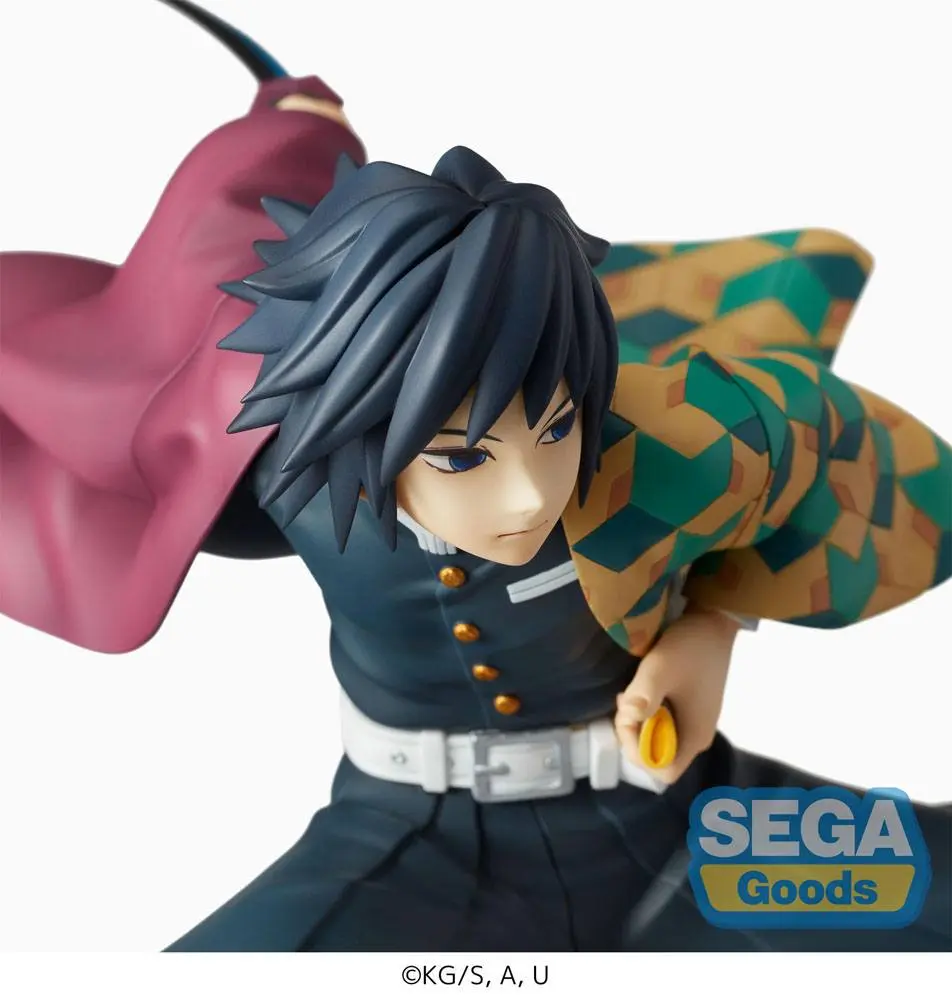 Demon Slayer: Kimetsu no Yaiba SPM Giyu Tomioka PVC szobor figura 14 cm termékfotó