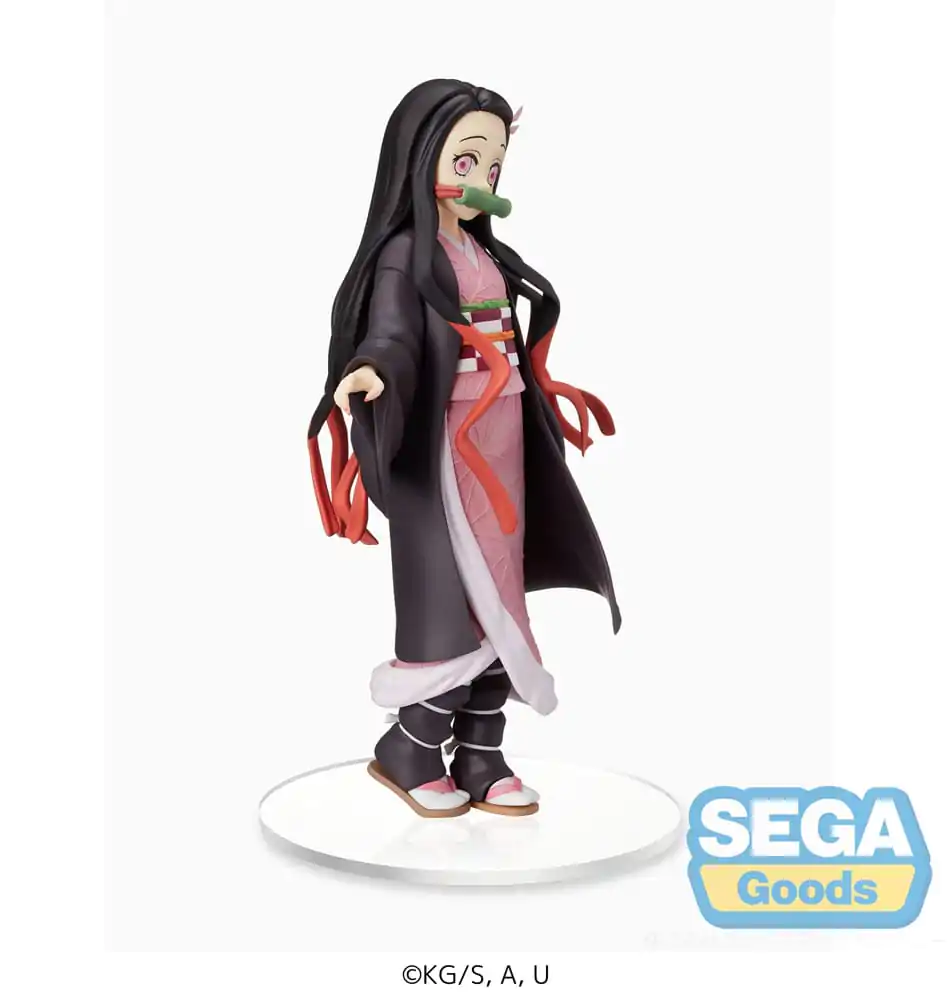 Demon Slayer: Kimetsu no Yaiba SPM Nezuko Kamado Sibling Bond PVC szobor figura 19 cm termékfotó