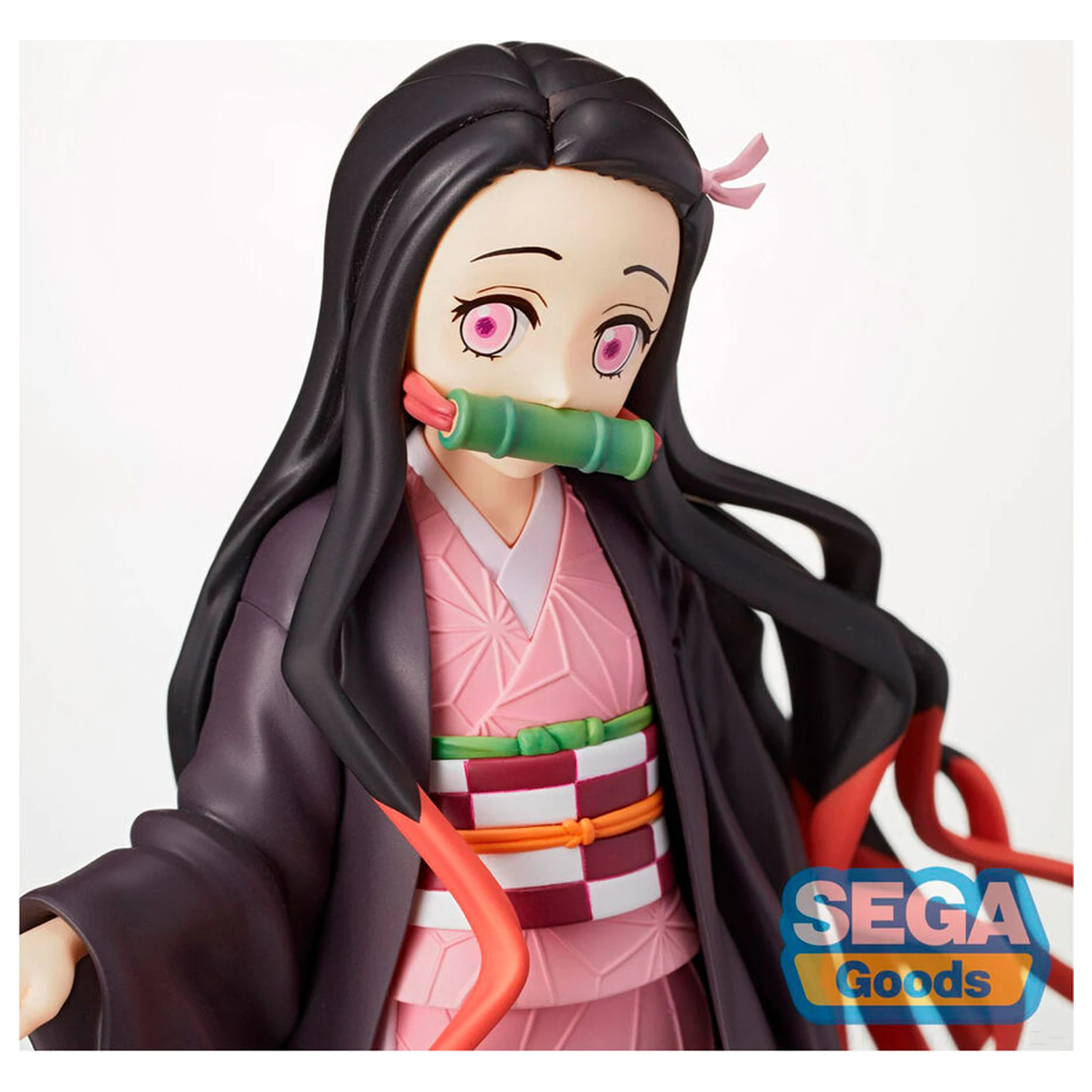 Demon Slayer: Kimetsu no Yaiba SPM Nezuko Kamado Sibling Bond PVC szobor figura 19 cm termékfotó