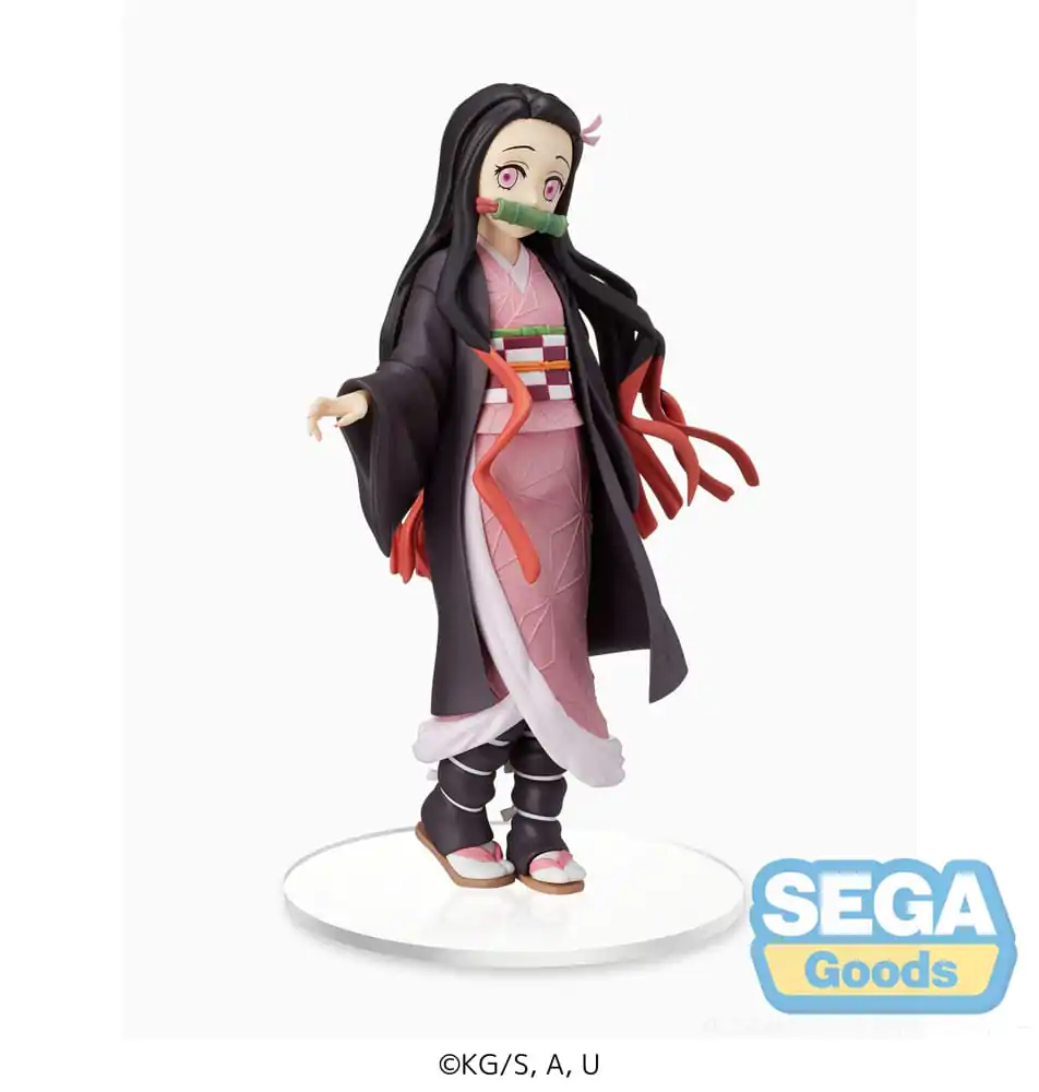 Demon Slayer: Kimetsu no Yaiba SPM Nezuko Kamado Sibling Bond PVC szobor figura 19 cm termékfotó