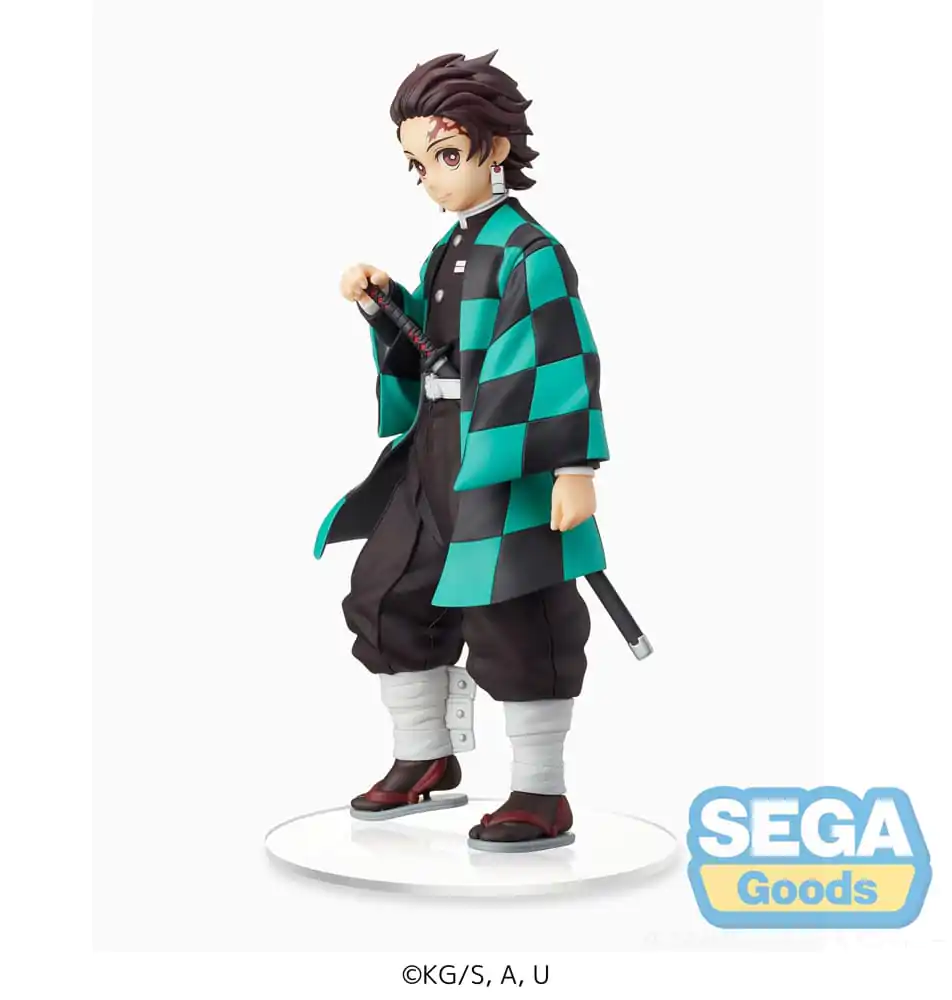 Demon Slayer: Kimetsu no Yaiba SPM Tanjiro Kamado Sibling Bond PVC szobor figura 20 cm termékfotó