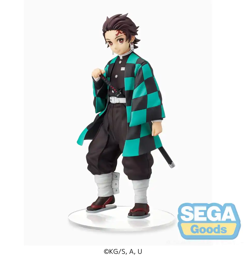 Demon Slayer: Kimetsu no Yaiba SPM Tanjiro Kamado Sibling Bond PVC szobor figura 20 cm termékfotó