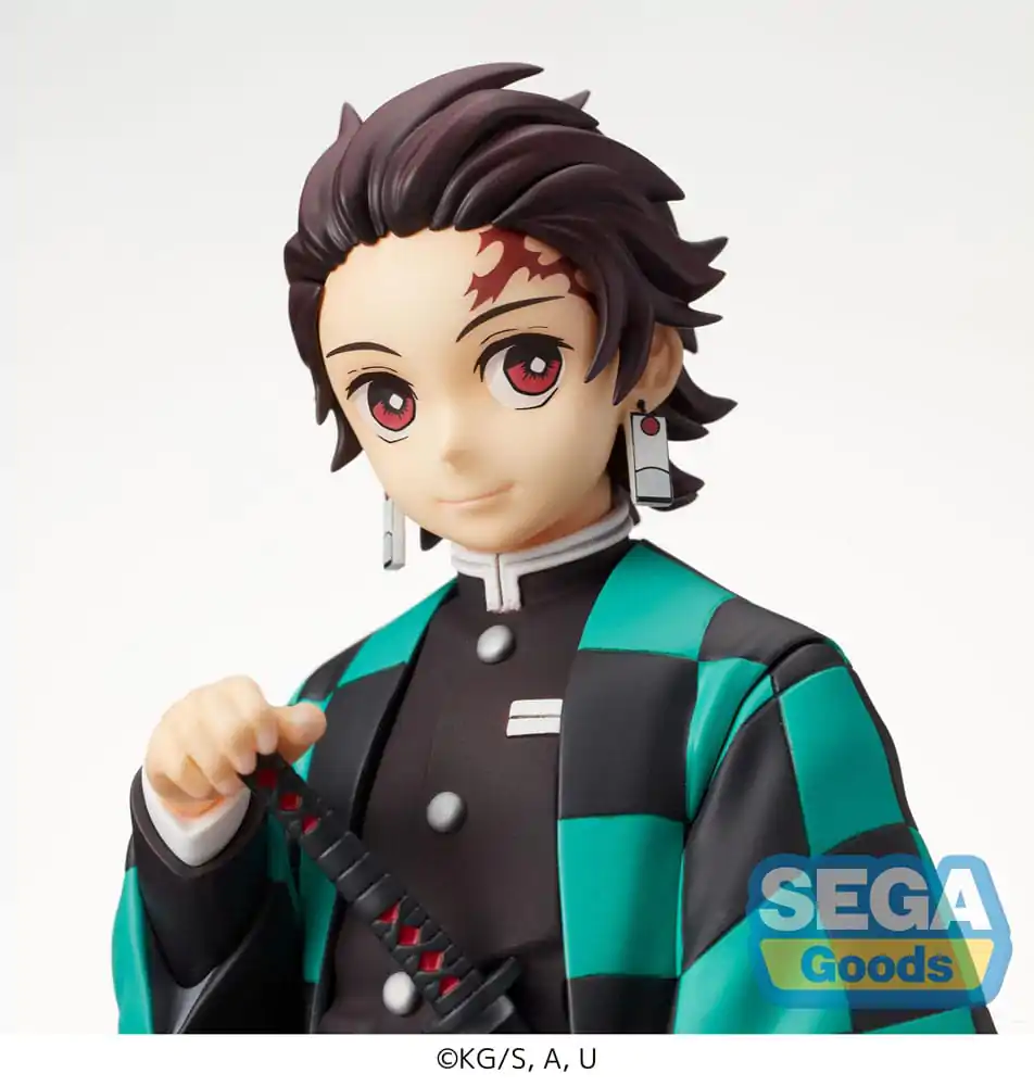 Demon Slayer: Kimetsu no Yaiba SPM Tanjiro Kamado Sibling Bond PVC szobor figura 20 cm termékfotó