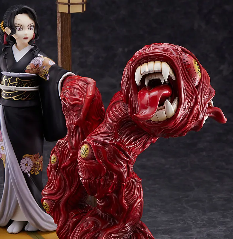 Demon Slayer: Kimetsu no Yaiba Super Situation figura Muzan Kibutsuji &quot;Geiko&quot; Form Ver. PVC szobor figura 29 cm termékfotó