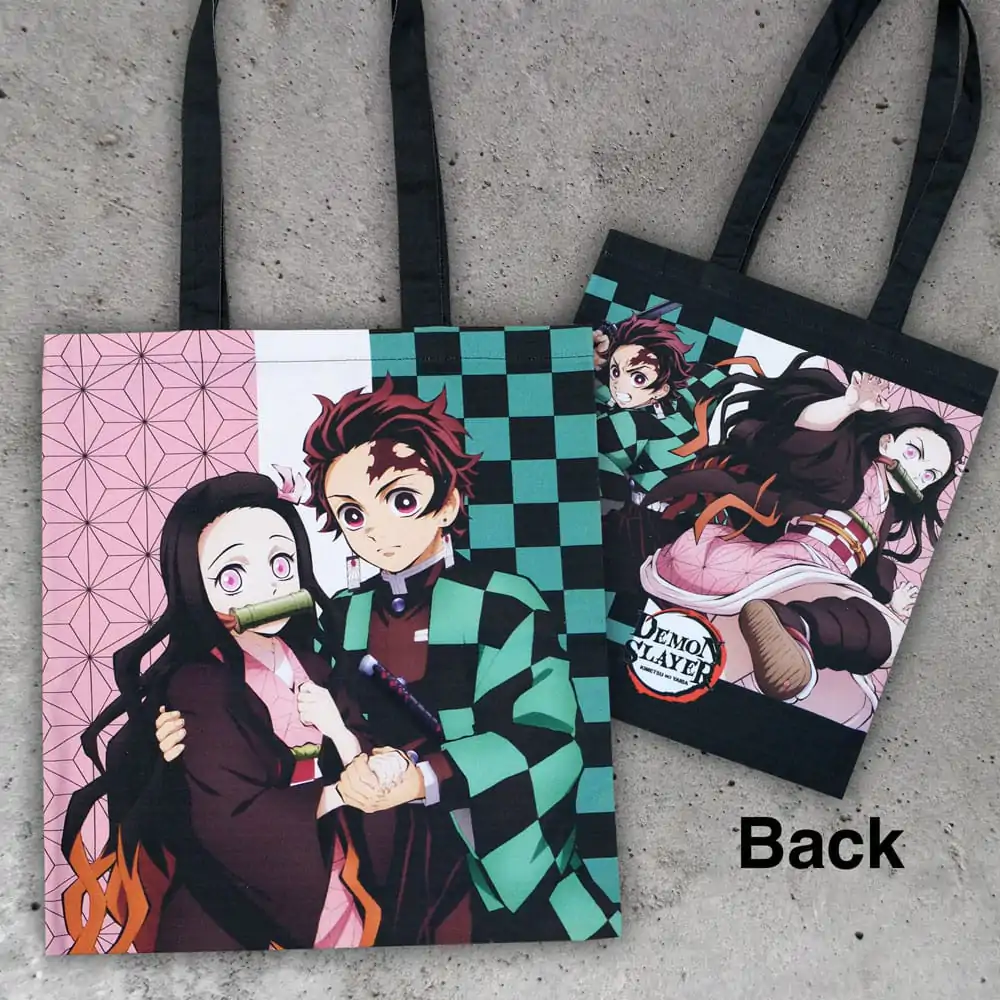 Demon Slayer: Kimetsu no Yaiba Tanjiro & Nezuko bevásárlótáska termékfotó