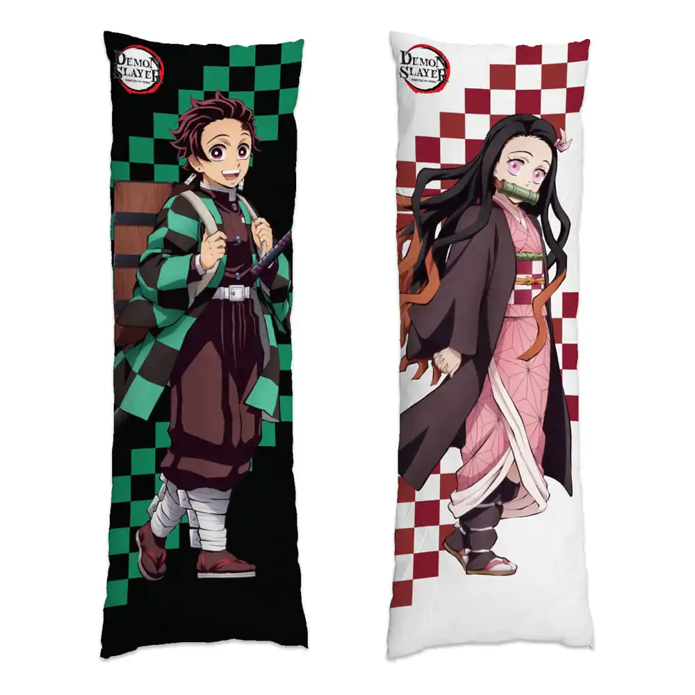 Demon Slayer: Kimetsu no Yaiba Tanjiro &amp; Nezuko párnahuzat termékfotó
