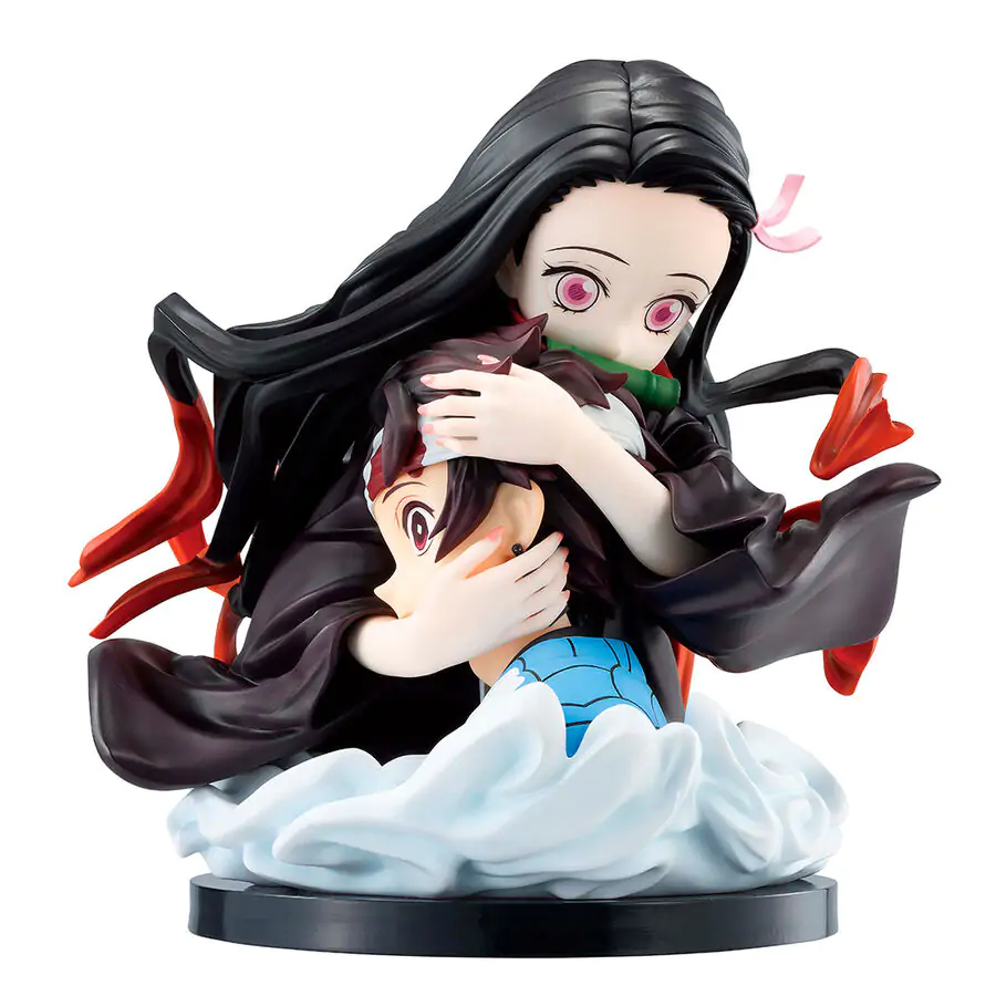 Demon Slayer Kimetsu no Yaiba Tanjiro Kamado & Nezuko Kamado Locus Ichibansho figura 15cm termékfotó