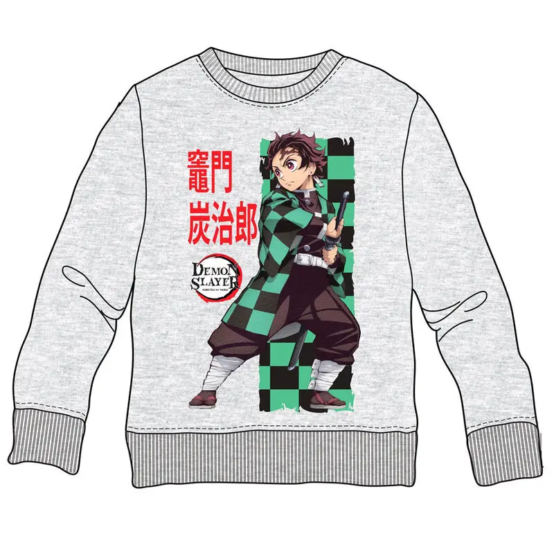 Demon Slayer Kimetsu No Yaiba Tanjiro Kamado gyerek pulóver termékfotó