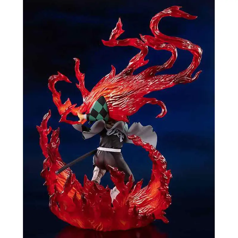 Demon Slayer Kimetsu No Yaiba Tanjiro Kamado Hinomaki Kagura figura 9cm termékfotó