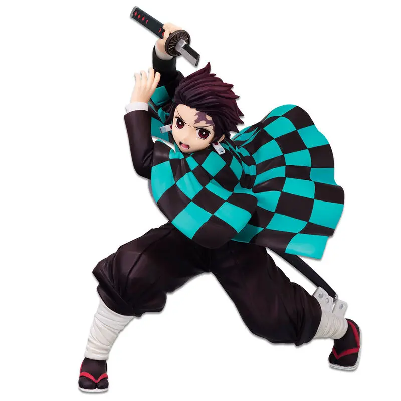 Demon Slayer Kimetsu No Yaiba Tanjiro Kamado Ichibansho figura 15cm termékfotó