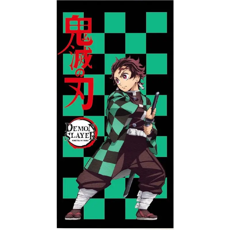 Demon Slayer Kimetsu no Yaiba Tanjiro Kamado strand törölköző termékfotó