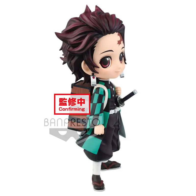 Demon Slayer Kimetsu No Yaiba Tanjiro Kamado Q Posket A figura 14cm termékfotó