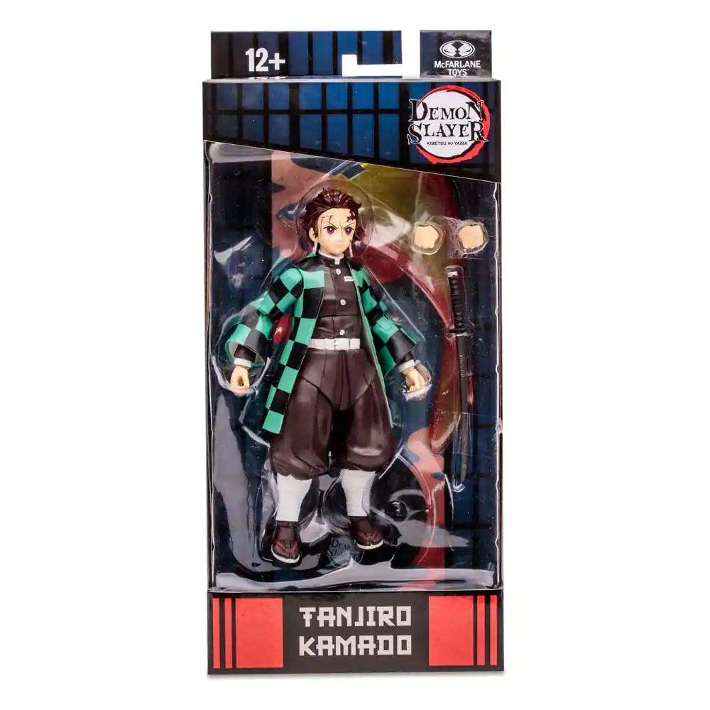 Demon Slayer: Kimetsu no Yaiba Tanjiro Kamado (Rui Battle Variant) akciófigura 18 cm termékfotó