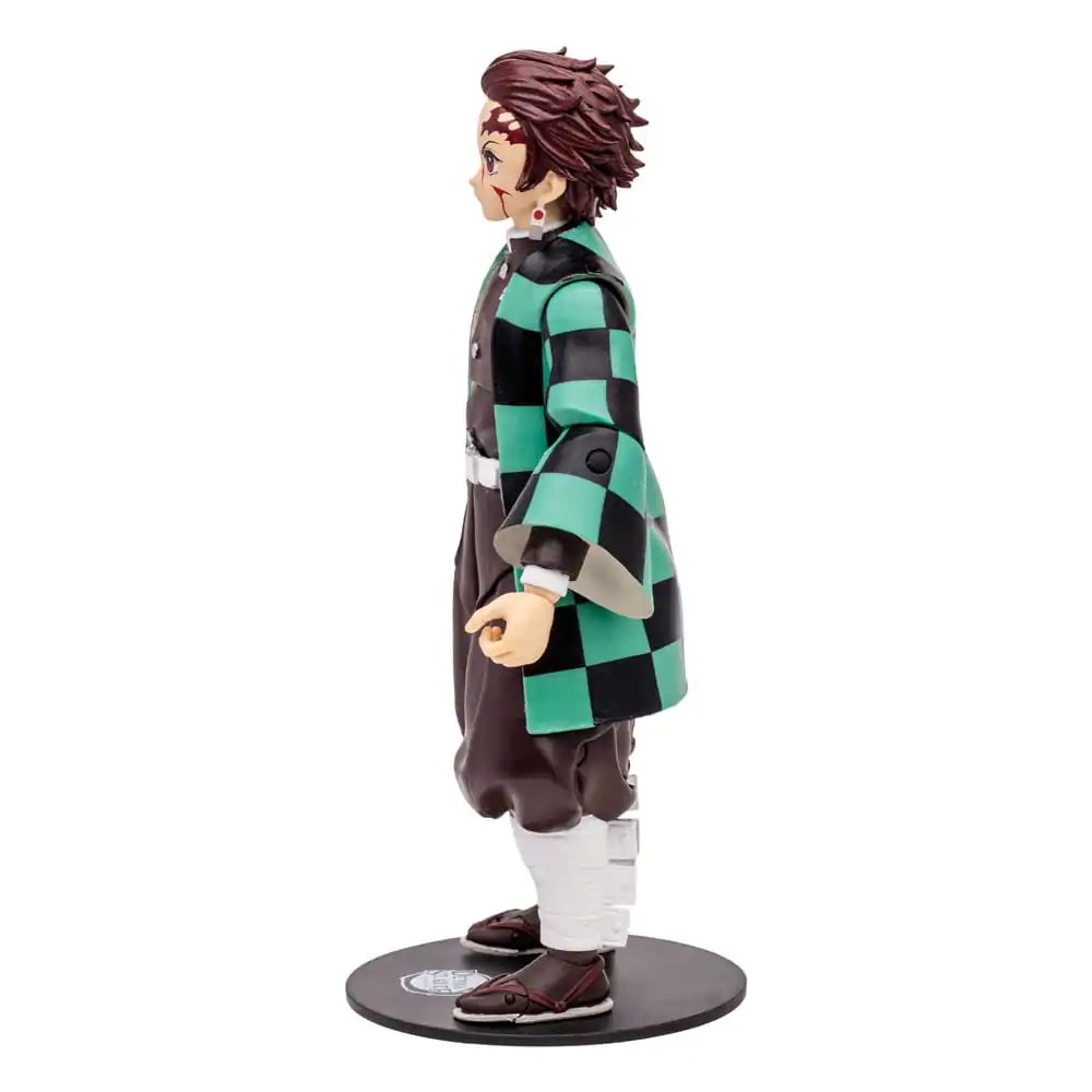 Demon Slayer: Kimetsu no Yaiba Tanjiro Kamado (Rui Battle Variant) akciófigura 18 cm termékfotó