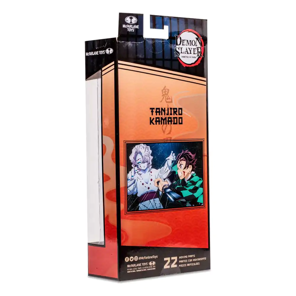 Demon Slayer: Kimetsu no Yaiba Tanjiro Kamado (Rui Battle Variant) akciófigura 18 cm termékfotó