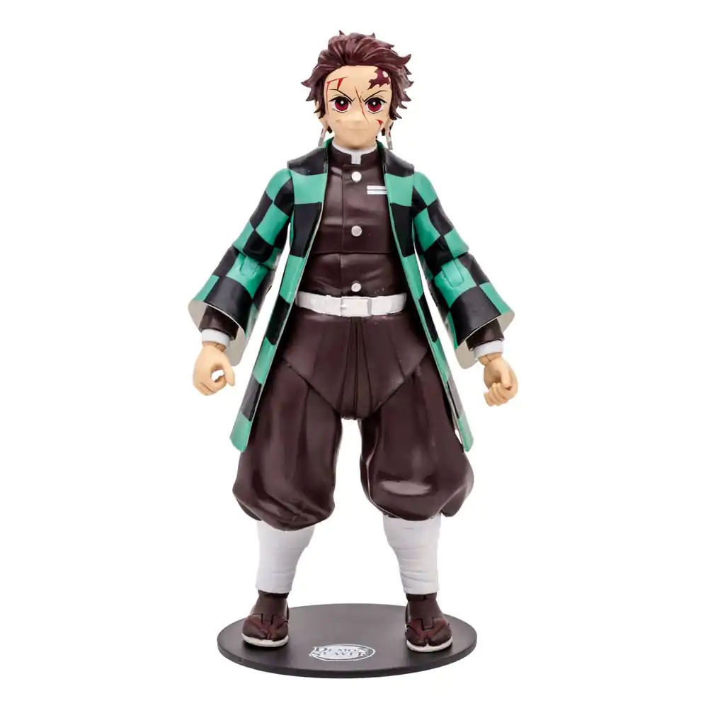 Demon Slayer: Kimetsu no Yaiba Tanjiro Kamado (Rui Battle Variant) akciófigura 18 cm termékfotó