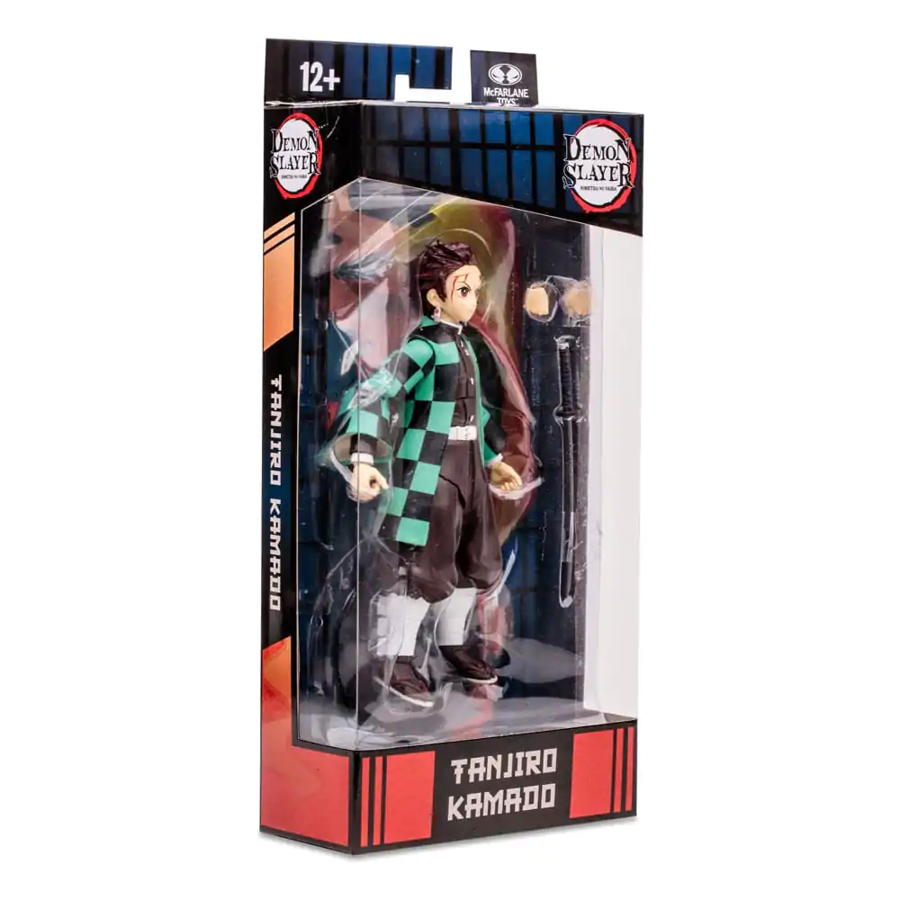 Demon Slayer: Kimetsu no Yaiba Tanjiro Kamado (Rui Battle Variant) akciófigura 18 cm termékfotó