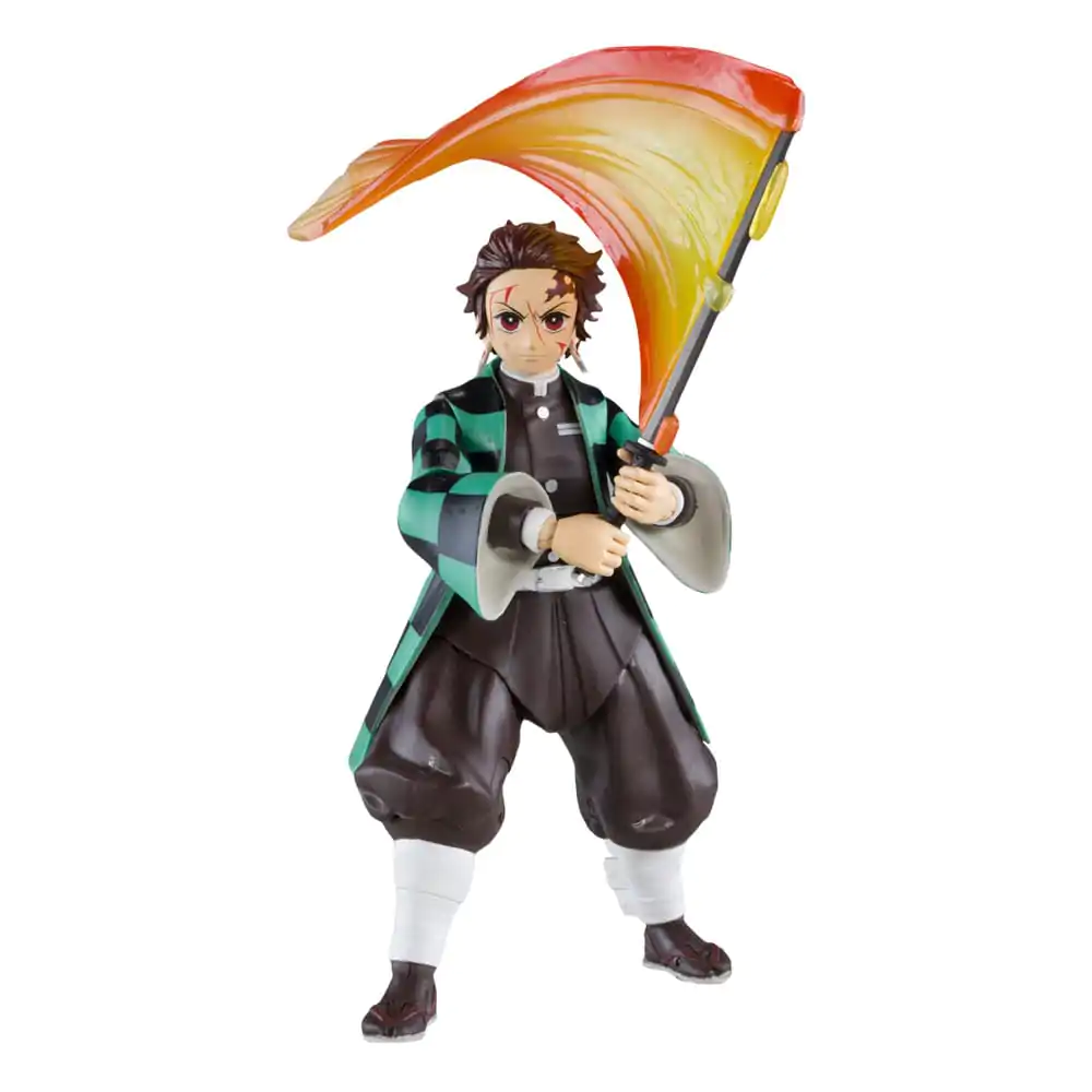 Demon Slayer: Kimetsu no Yaiba Tanjiro Kamado (Rui Battle Variant) akciófigura 18 cm termékfotó