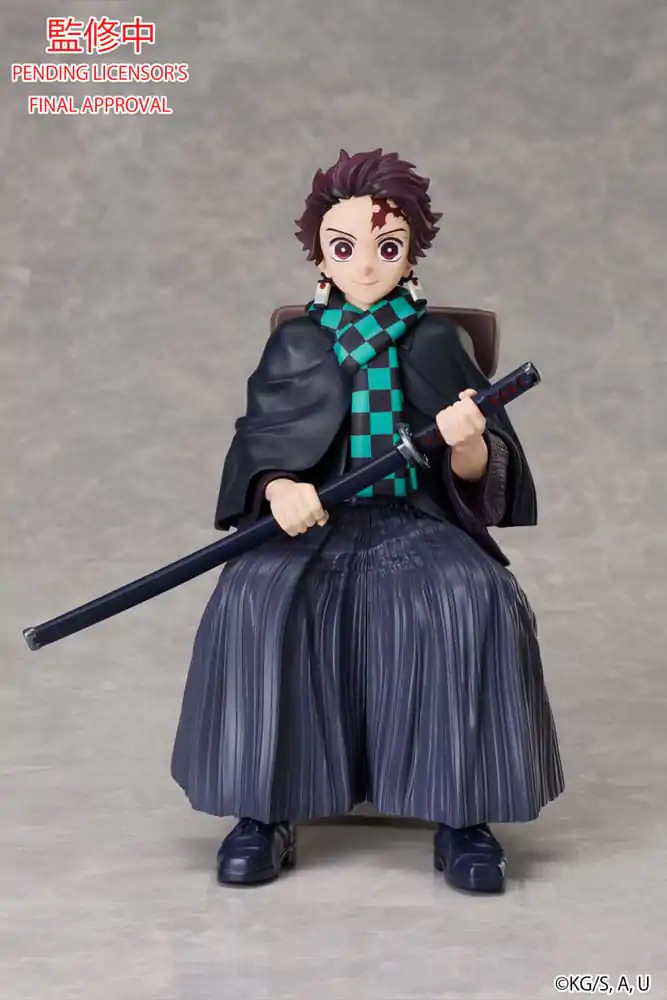 Demon Slayer: Kimetsu no Yaiba Tanjiro Kamado szobor figura 15 cm termékfotó