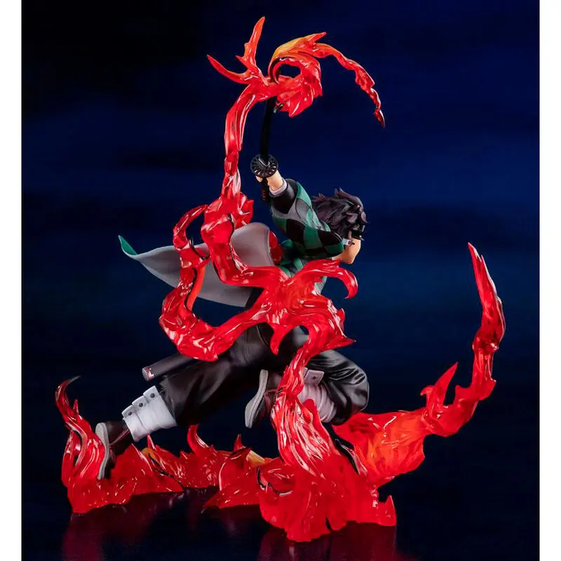 Demon Slayer: Kimetsu no Yaiba Tanjiro Kamado Total Concentration Breathing figura 19cm termékfotó