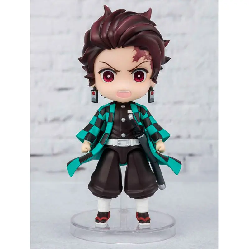 Demon Slayer Kimetsu no Yaiba Tanjiro Kamado Water Breathing Figuarts Mini figura 9cm termékfotó