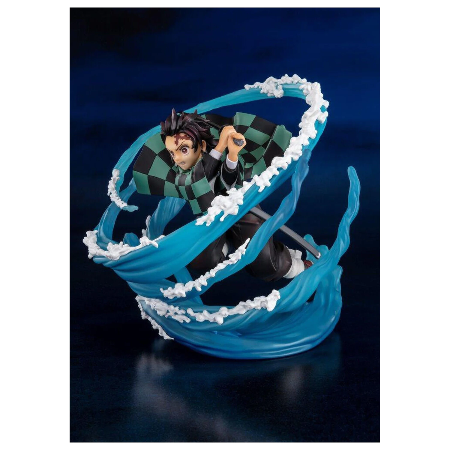 Demon Slayer Kimetsu No Yaiba Tanjiro Kamado Water Breathing S.H. Figurarts figura 15cm termékfotó