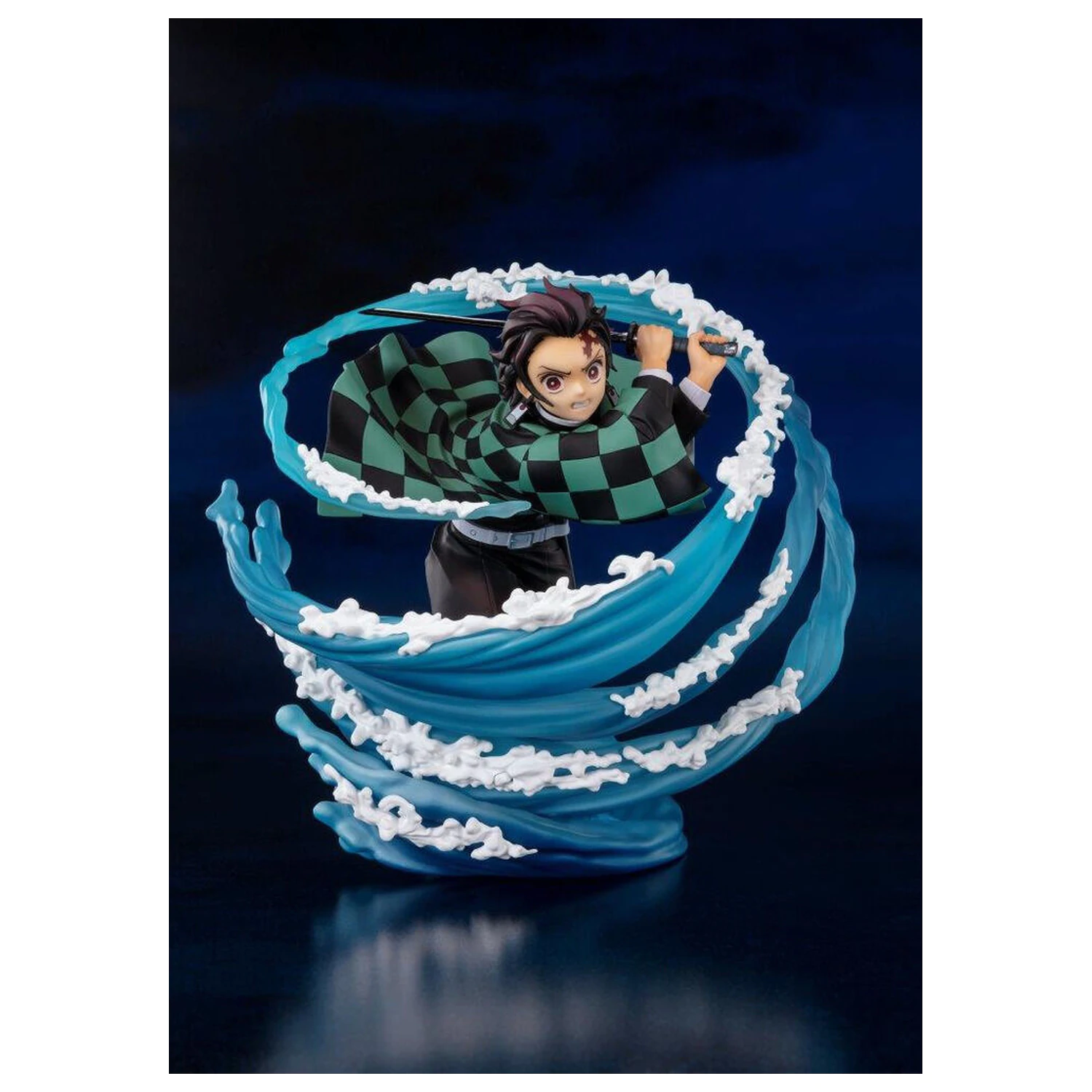 Demon Slayer Kimetsu No Yaiba Tanjiro Kamado Water Breathing S.H. Figurarts figura 15cm termékfotó