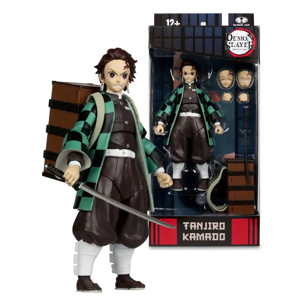 Demon Slayer: Kimetsu no Yaiba Tanjiro Kamado (with Nezuko Box) (Season 3) akciófigura 18 cm termékfotó