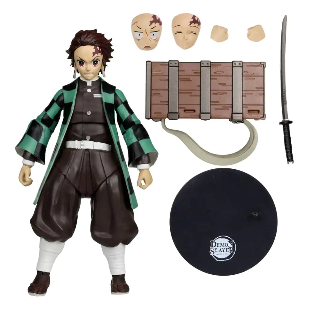 Demon Slayer: Kimetsu no Yaiba Tanjiro Kamado (with Nezuko Box) (Season 3) akciófigura 18 cm termékfotó