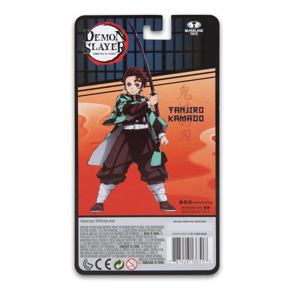 Demon Slayer: Kimetsu no Yaiba Action Figure Tanjiron Kamado 13 cm termékfotó