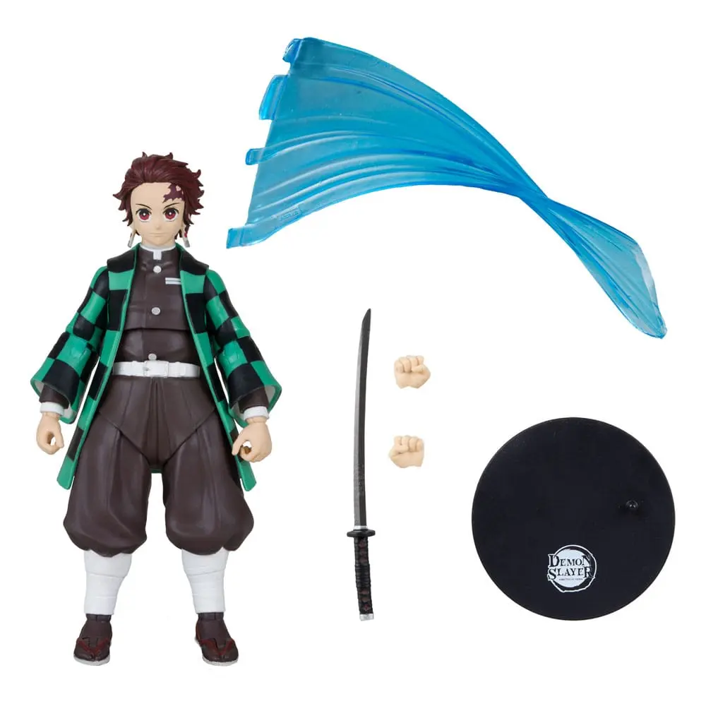 Demon Slayer: Kimetsu no Yaiba Tanjiron Kamado akciófigura 18 cm termékfotó