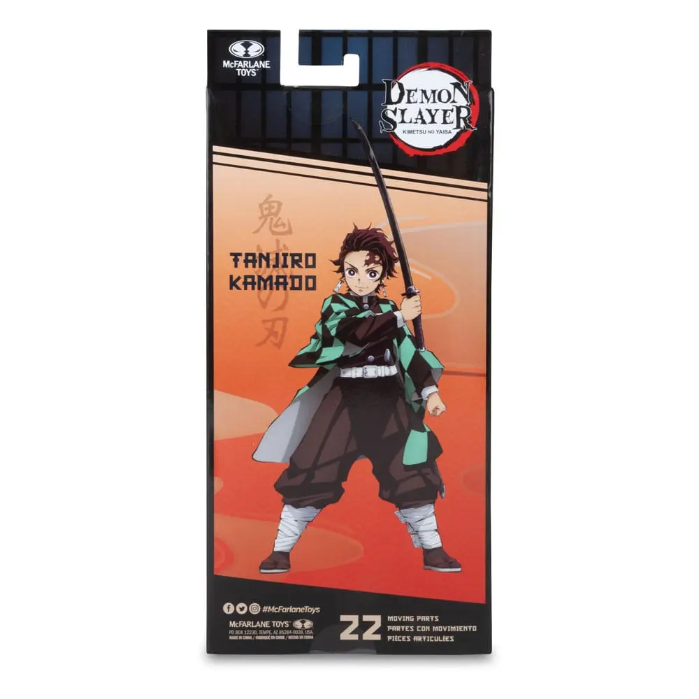 Demon Slayer: Kimetsu no Yaiba Tanjiron Kamado akciófigura 18 cm termékfotó