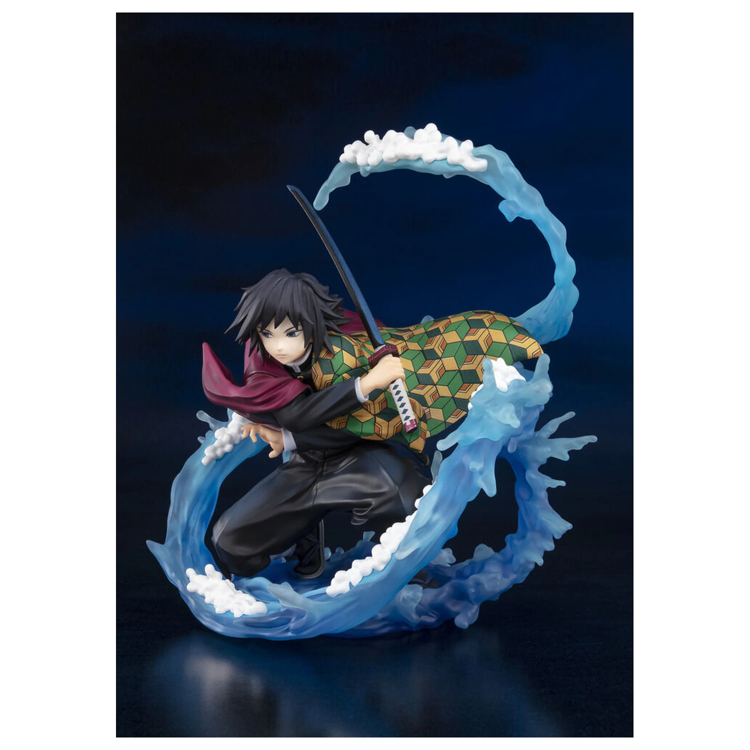 Demon Slayer Kimetsu No Yaiba Tomioka Giyu Water Breathing S.H. Figurarts figura 17cm termékfotó