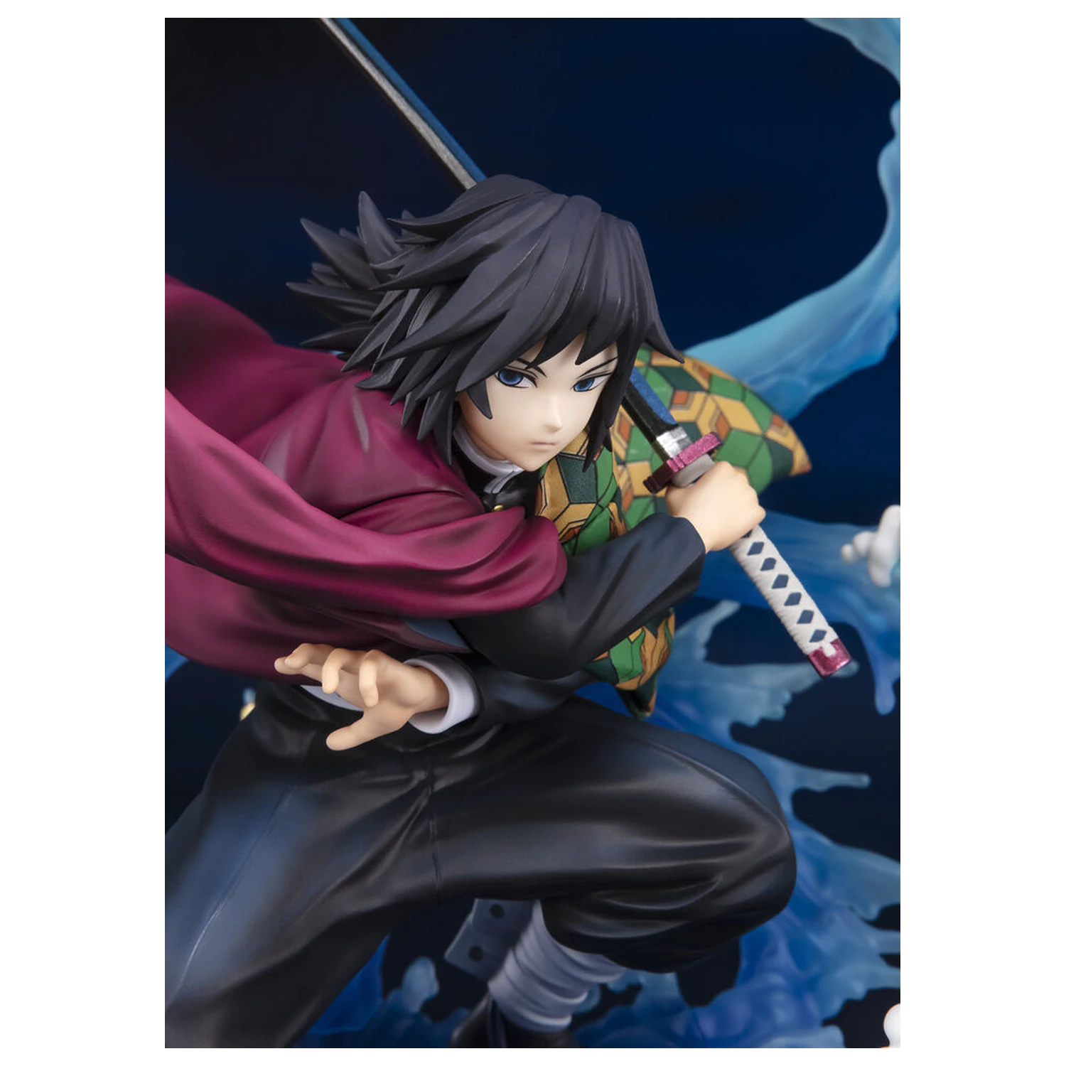 Demon Slayer Kimetsu No Yaiba Tomioka Giyu Water Breathing S.H. Figurarts figura 17cm termékfotó