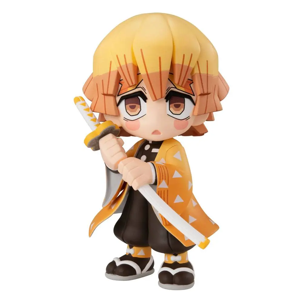 Demon Slayer: Kimetsu no Yaiba Toonize Agatsuka Zenitsu Normal Color Ver. PVC szobor figura 13 cm termékfotó