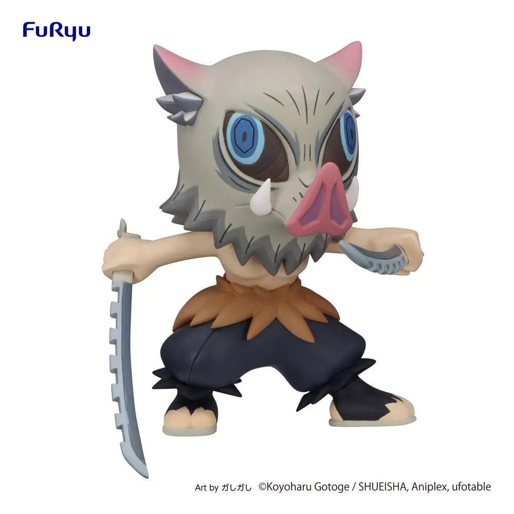 Demon Slayer: Kimetsu no Yaiba Toonize Hashibira Inosuke Normal Color Ver. PVC szobor figura 13 cm termékfotó