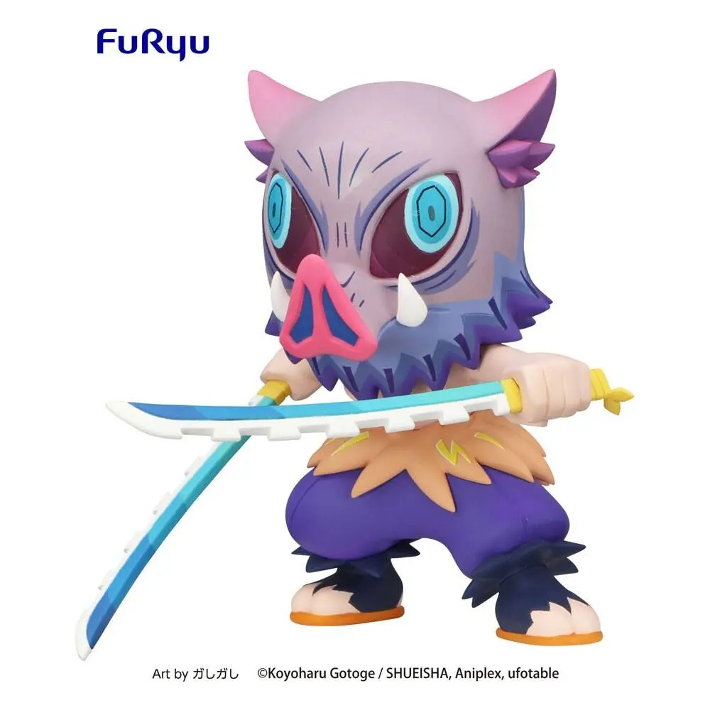 Demon Slayer Kimetsu no Yaiba Toonize Hashibira Inosuke szobor figura 11cm termékfotó