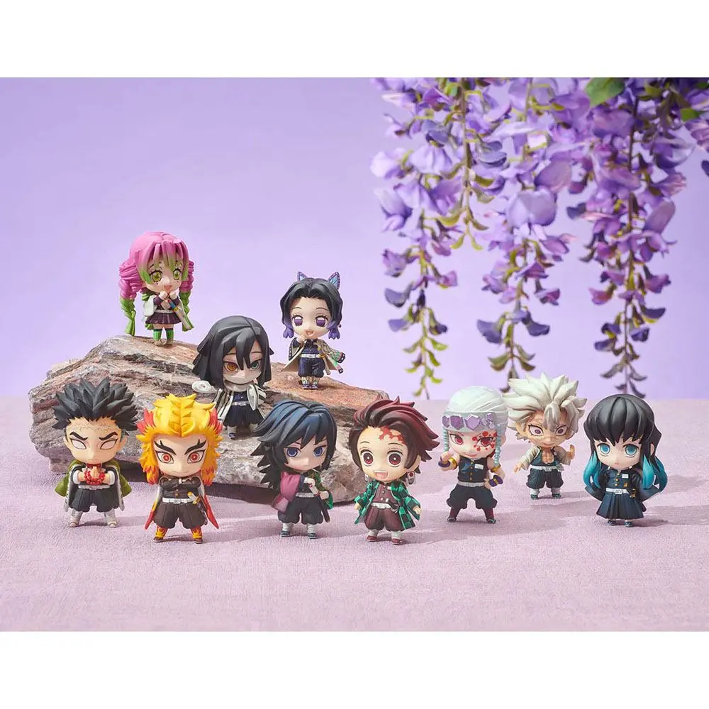 Demon Slayer: Kimetsu no Yaiba Trading Sailor Tanjiro &amp; The Hashira Mascot figura csomag csomag A &amp; B 5 termékfotó