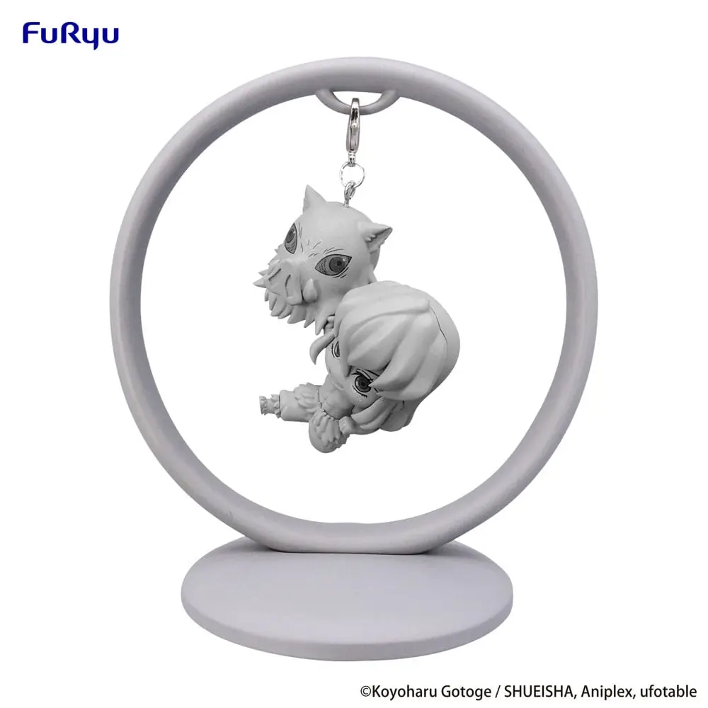 Demon Slayer: Kimetsu no Yaiba Trapeze figura Hashibira Inosuke PVC szobor figura 12 cm termékfotó