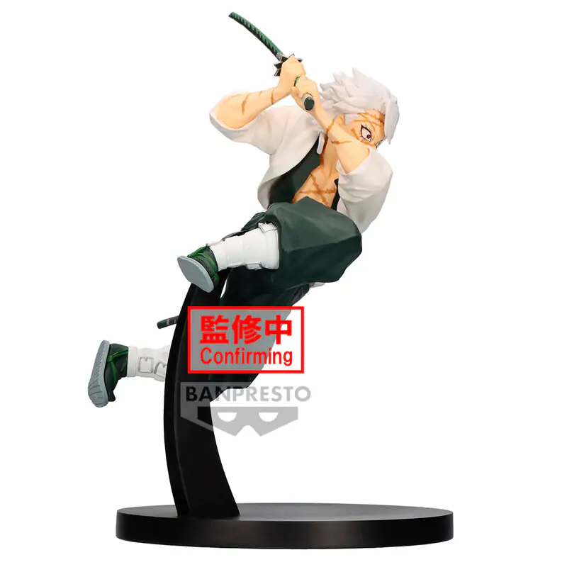 Demon Slayer Kimetsu no Yaiba Vibration Star Sanemi Shinazugawa figura 14cm termékfotó