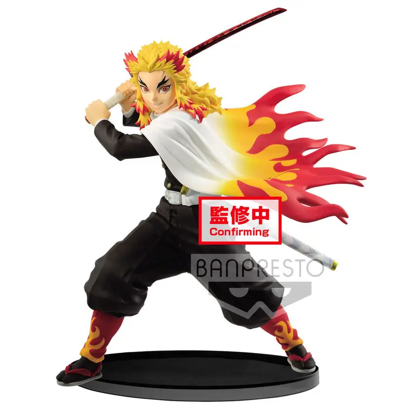 Demon Slayer Kimetsu no Yaiba Vibration Stars Kyojuro Rengoku figura 15cm termékfotó