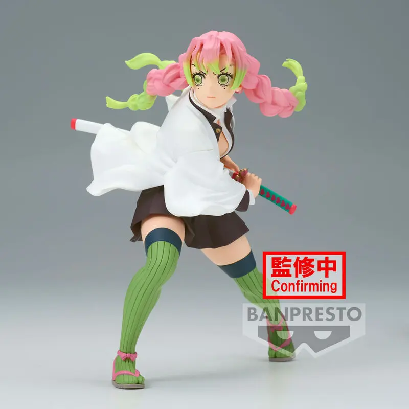 Demon Slayer Kimetsu no Yaiba Vibration Stars Mitsuri Kanroji figura 13cm termékfotó