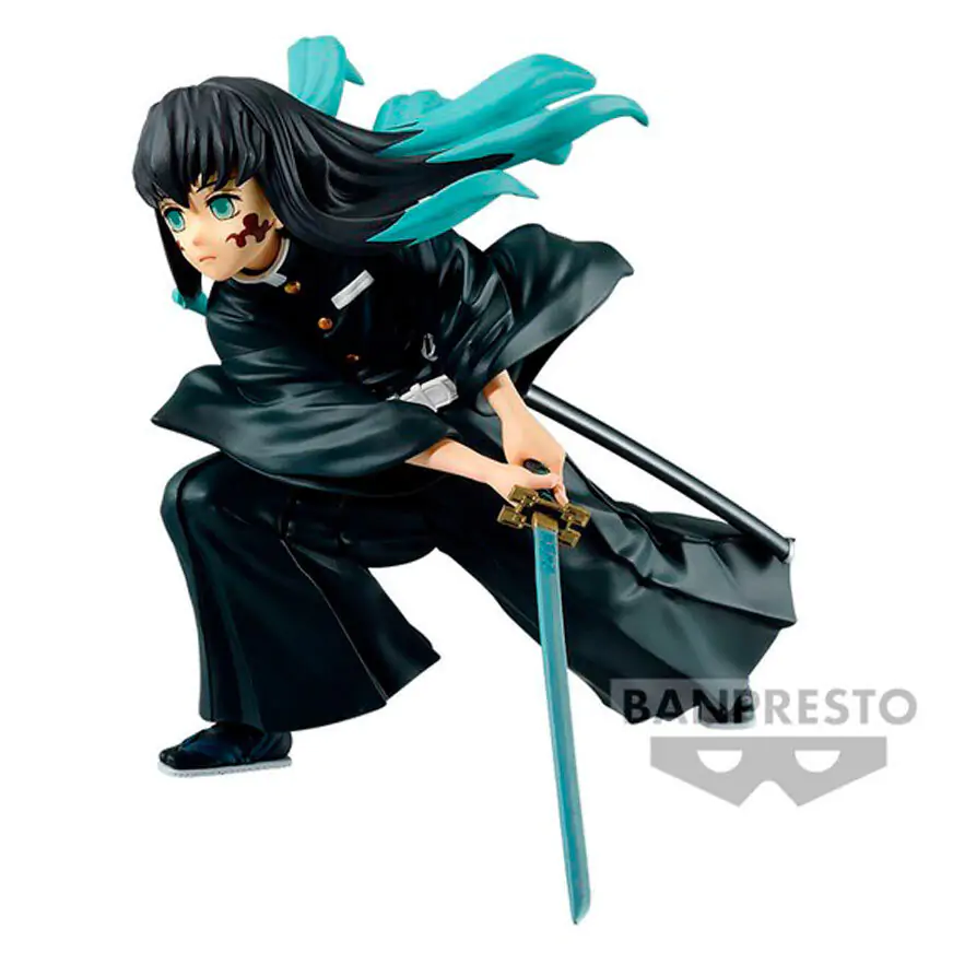 Demon Slayer Kimetsu no Yaiba Vibration Stars Muishiro Tokito figura 10cm termékfotó