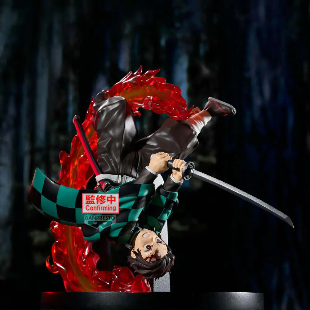 Demon Slayer Kimetsu no Yaiba Vibration Stars Tanjiro Kamado figura 15cm termékfotó